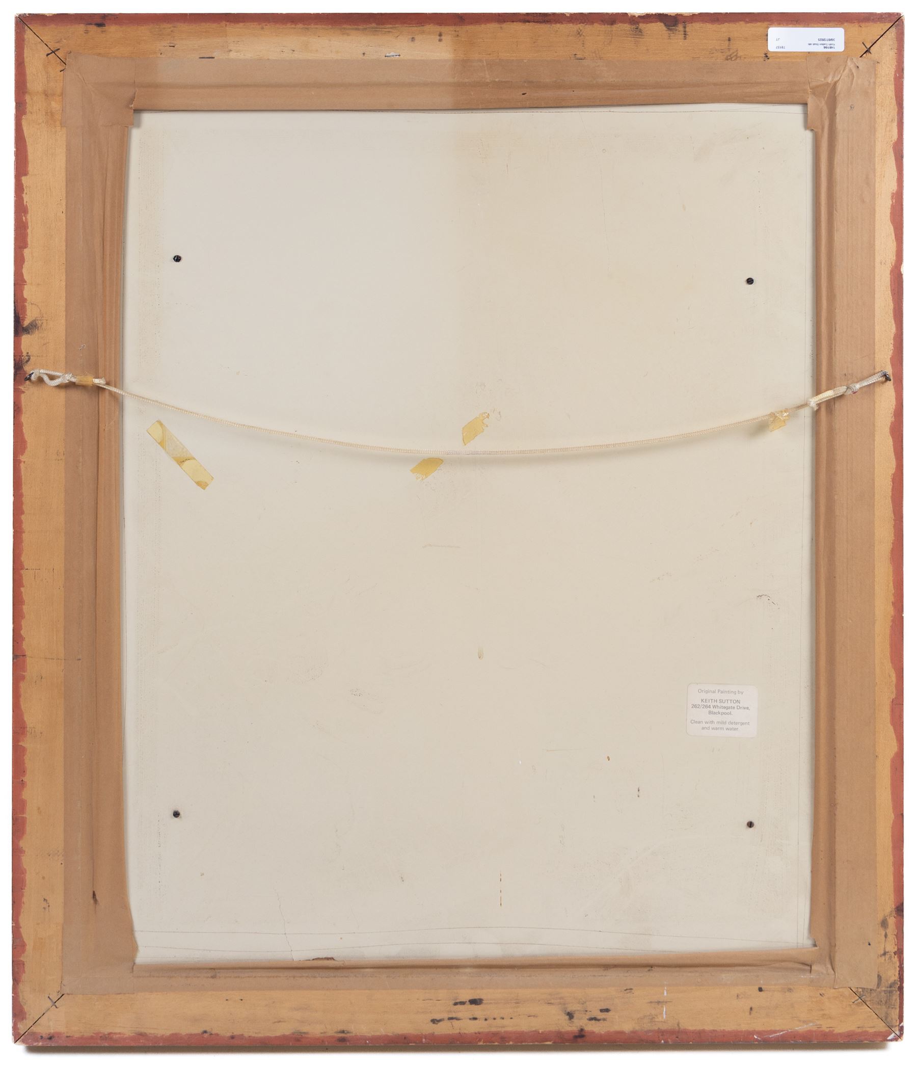 Keith Sutton (British 1924-1991): 'Malabar - Blackwall Frigate' and 'Royal Sovereign', two oils on canvas board signed and dated 1984 and 1985, in matching frames, 50cm x 40cm