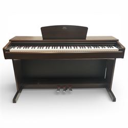 Yamaha Arius model no. YDP-140 digital piano, serial no. BC0X01602, H80cm