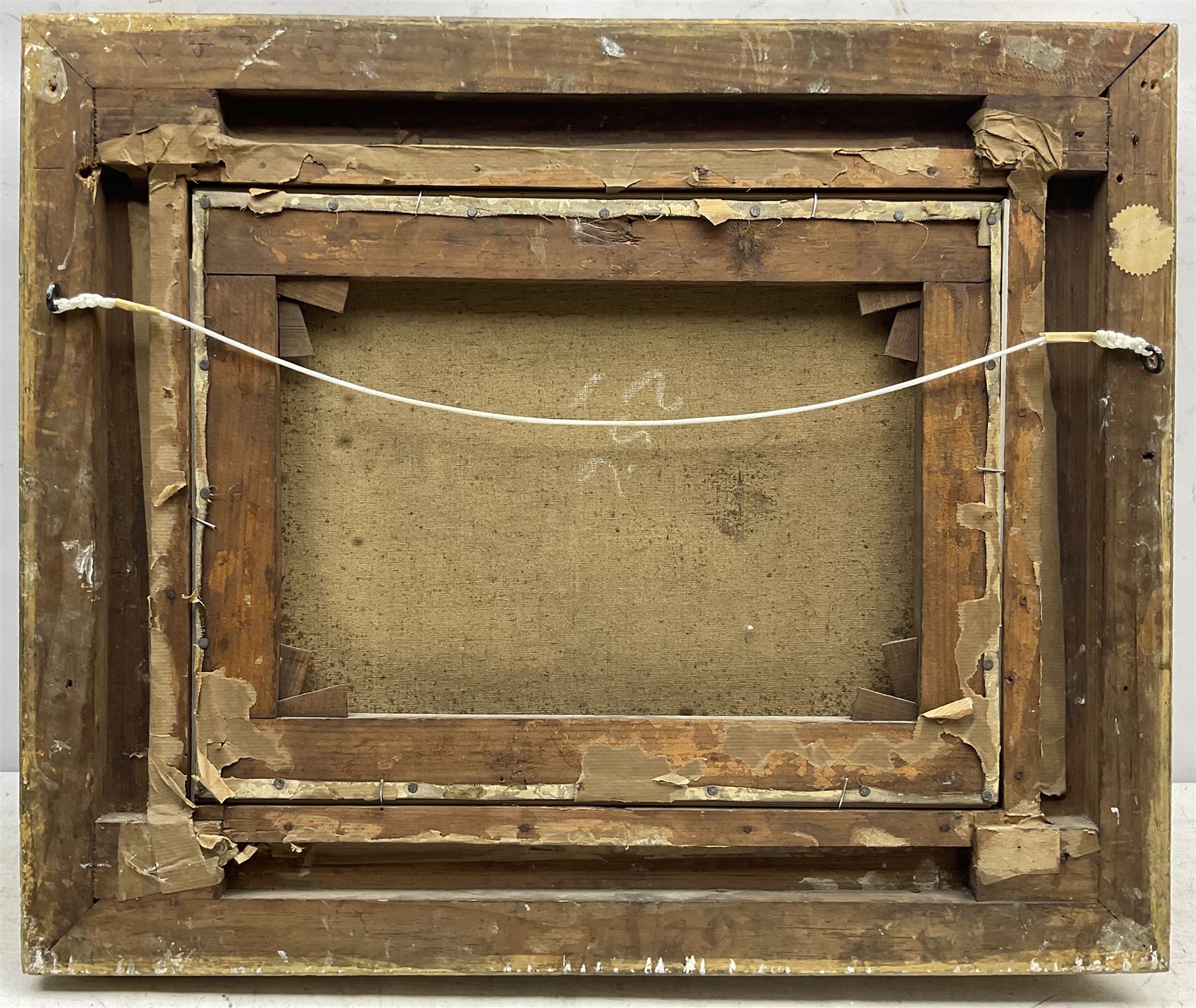 Joseph Dixon Clark (British 1849-1944): Sheep in a Meadow, oil on canvas signed 30cm x 40cm