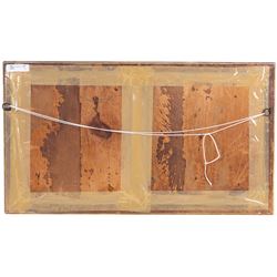 Paul Marny (French/British 1829-1914): Harbour Scenes, near pair watercolours signed, approx 16.5cm x 44.5cm each (2)