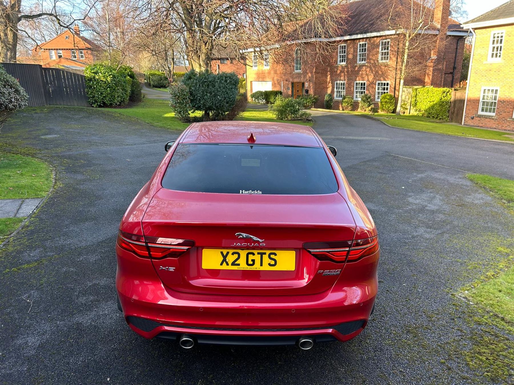 X2 GTS - JAGUAR XE SALOON - 2.0 R-Dynamic HSE 4dr, Automatic ONLY 800 miles

Year: 2019, June
Colour: Firenze Red
Mileage: 800 miles only
Fuel: Petrol
Reg: X2 GTS

As new, with cherished plate, instructions for sale from a local estate.
Buyers premium 10% plus VAT (12% inc.)