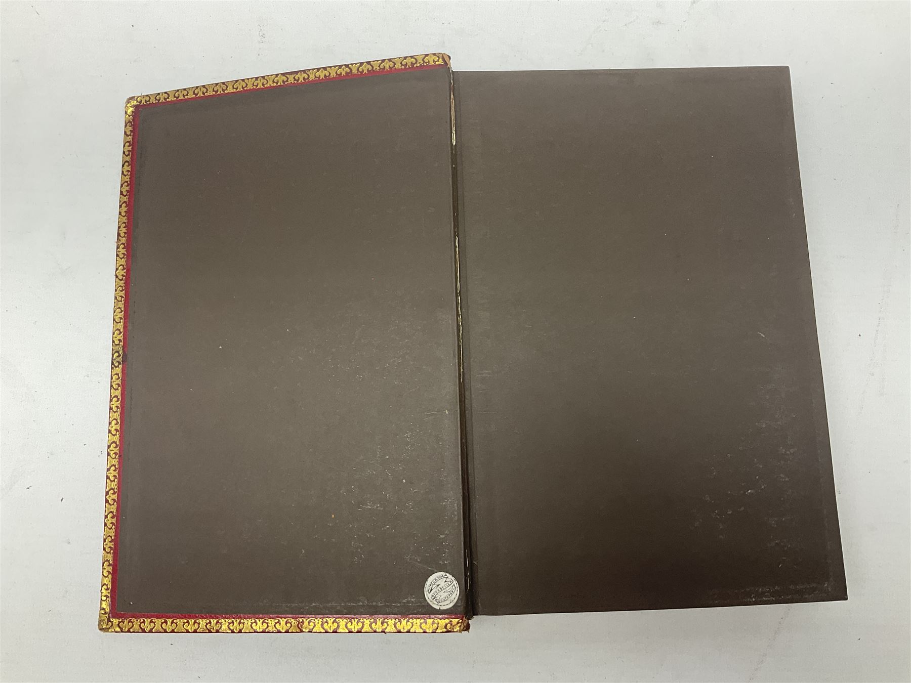 Jules Michelet (French 1798-1874): The Insect, with illustrations by Giacomelli, pub. T. Nelson and Sons, Paternoster Row, Edinburgh and New York, 1875, together with Edward Callow: The Phynodderree and Other Legends of the Isle of Man, with illustrations by W.J. Watson, pub. J. Dean and Son, Fleet Street, E.C, George Dodd: Metals British Manufactures, pub. Charles Knight and Co, Ludgate Street, 1845, WWI Imperial Army Series Musketry, pub. John Murray, Albermarle Street, 1915, Laurence Echard (1670–1730): The Roman History From the Settlement of the Empire by Augustus Caesar, To The Removal of the Imperial Seat by Constantine the Great Containing the Space of 355 years, vol. 2, printed by T.H. for M. Gillyflower, J. Tonson in Fleet Street, H. Bonwick in St. Paul's Church-yard and R. Parker in Cornhill, 1698, bound in leather (5)