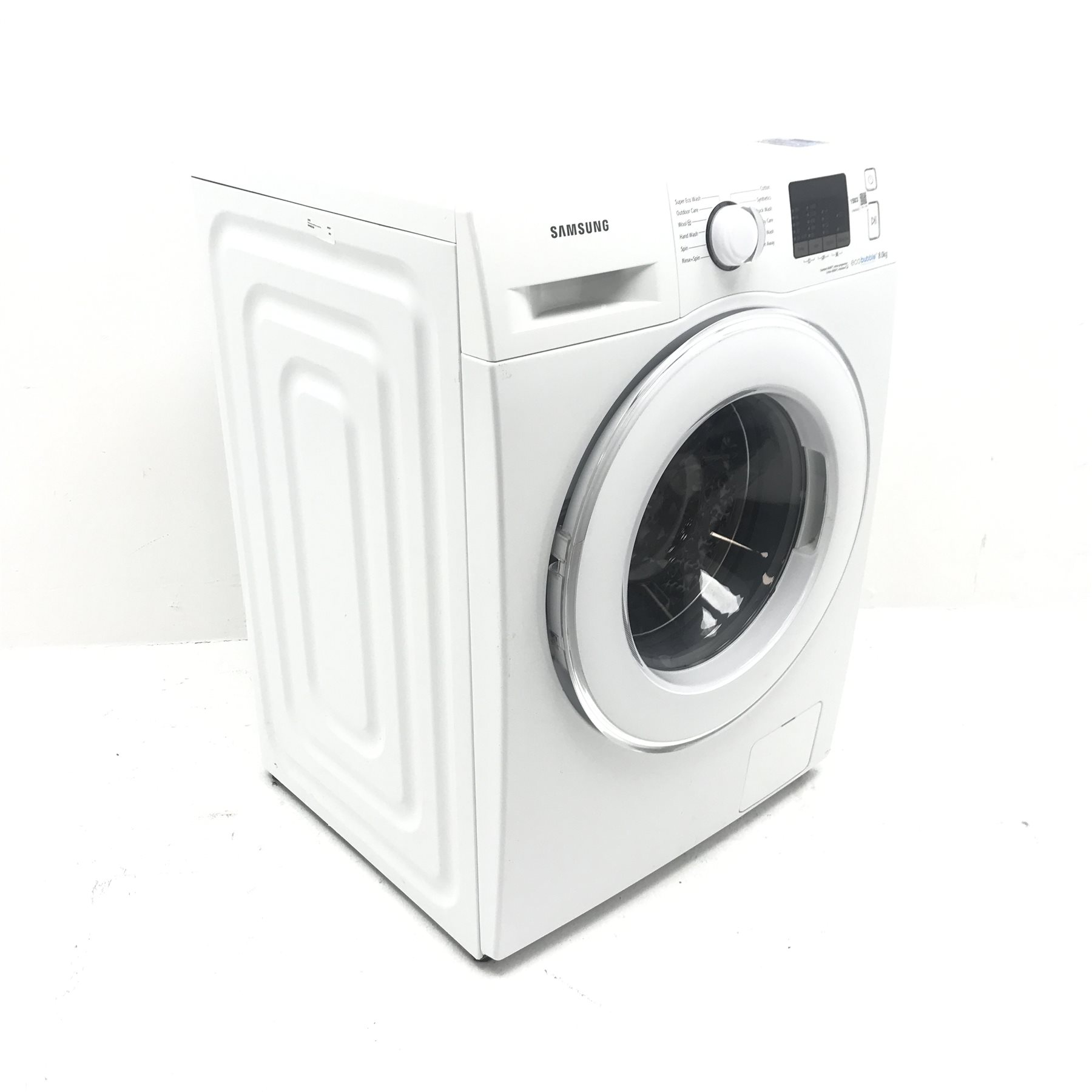 Samsung WF80F5E2W4W eco bubble 8kg washing machine, W60cm, H85cm, D60cm