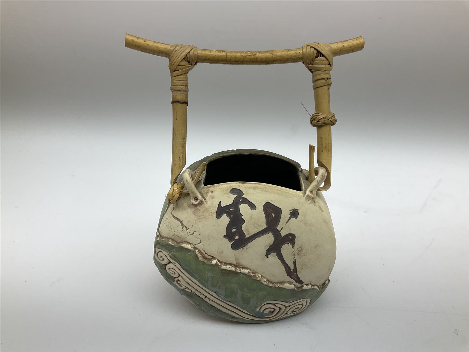 Collection of mostly Oriental ceramics, to include three 20th century Japanese Satsuma vases, two Japanese Imari plates, etc. 