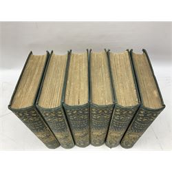 Morris, Rev Francis Orpen; A History of British Birds, six volume set. In original gilt embossed cloth, with approximately 358 hand coloured plates
