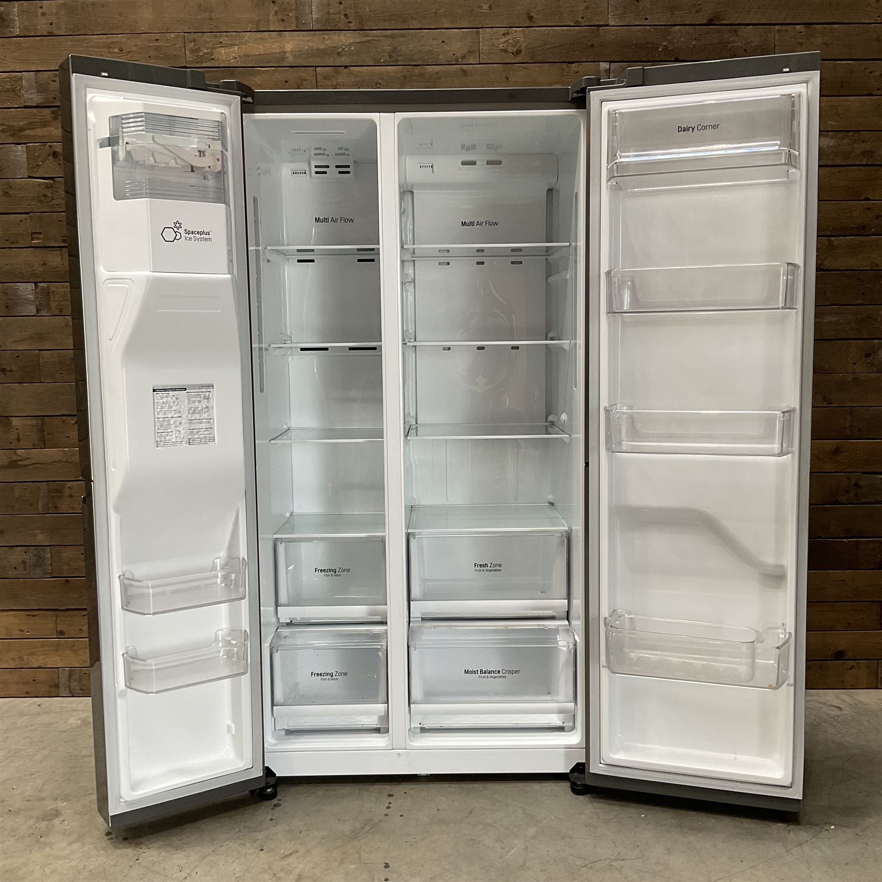 LG GSL760PZXV American style fridge freezer