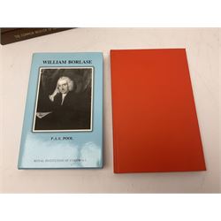 Collection of books, to include four 1920s Great Western Railway publications on Abbeys, Castles and Cathedrals, including three hardback examples, together with The Bible Designed to be Read as Literature, The Register of Edmund Lacy Bishop of Exeter 1420-1455 Vols 1-5, Laura Knight by Janet Dunbar, A Calendar of Cornish Glebe Terriers 1673-1735, The Parliamentary Survey of the Duchy of Cornwall Parts 1 and 2 and two Bradburys Hallmarks books