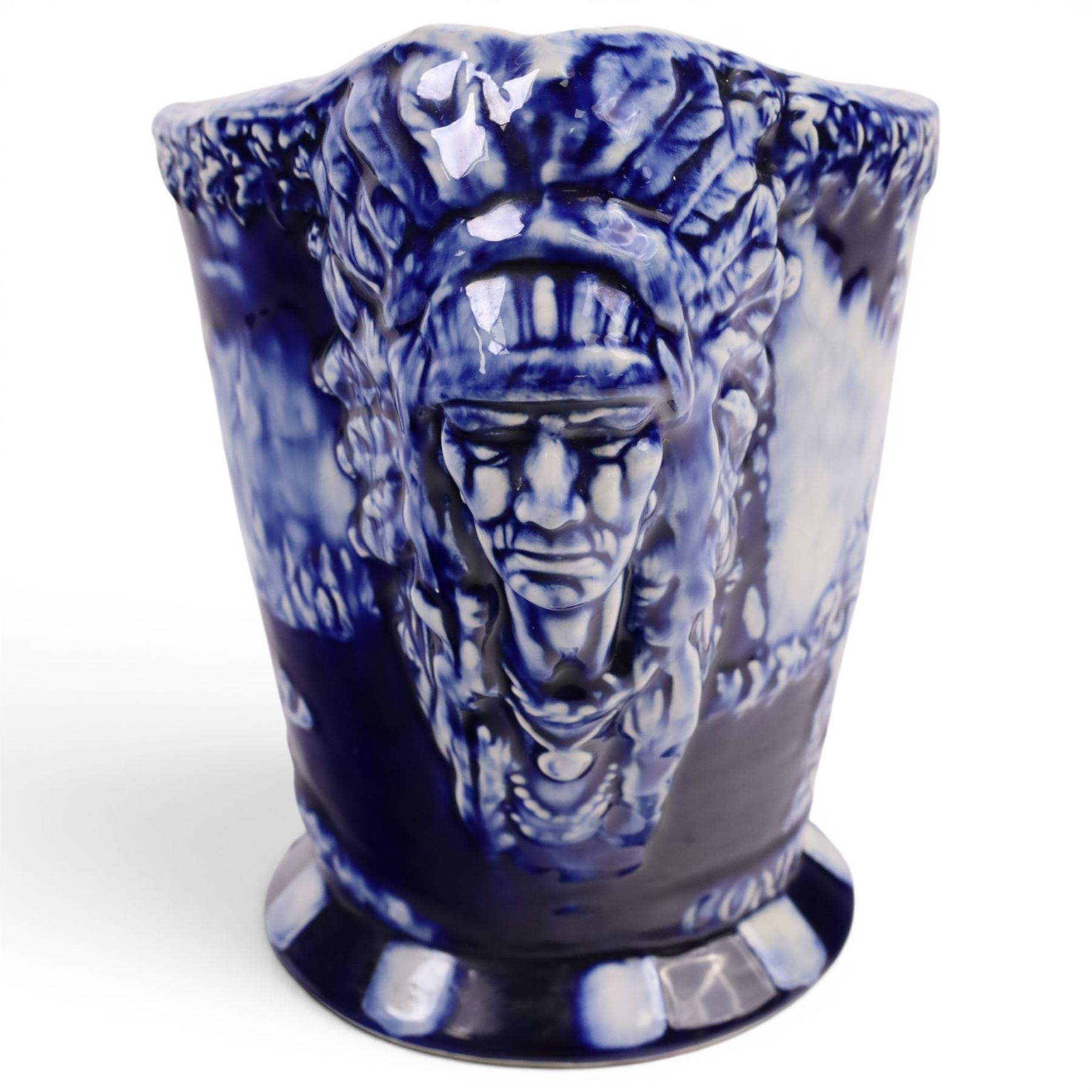 Late 19th century, Ironstone Canadian Confederation jug, H25cm 