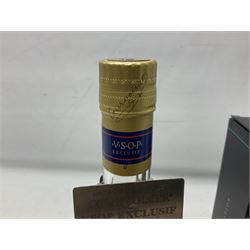 Jack Daniels, single barrel Tennessee whisky, 700ml, 45% vol, Jack Daniels, Tennessee whiskey master distiller series No.4, 700ml, 43% vol, and Courvoisier VSOP cognac, 70cl, 40% vol (3)