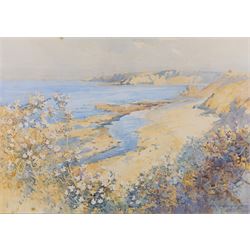 Harry Wanless (British c1872-1934): Cornelian Bay - Scarborough, watercolour signed 33cm x 47cm 