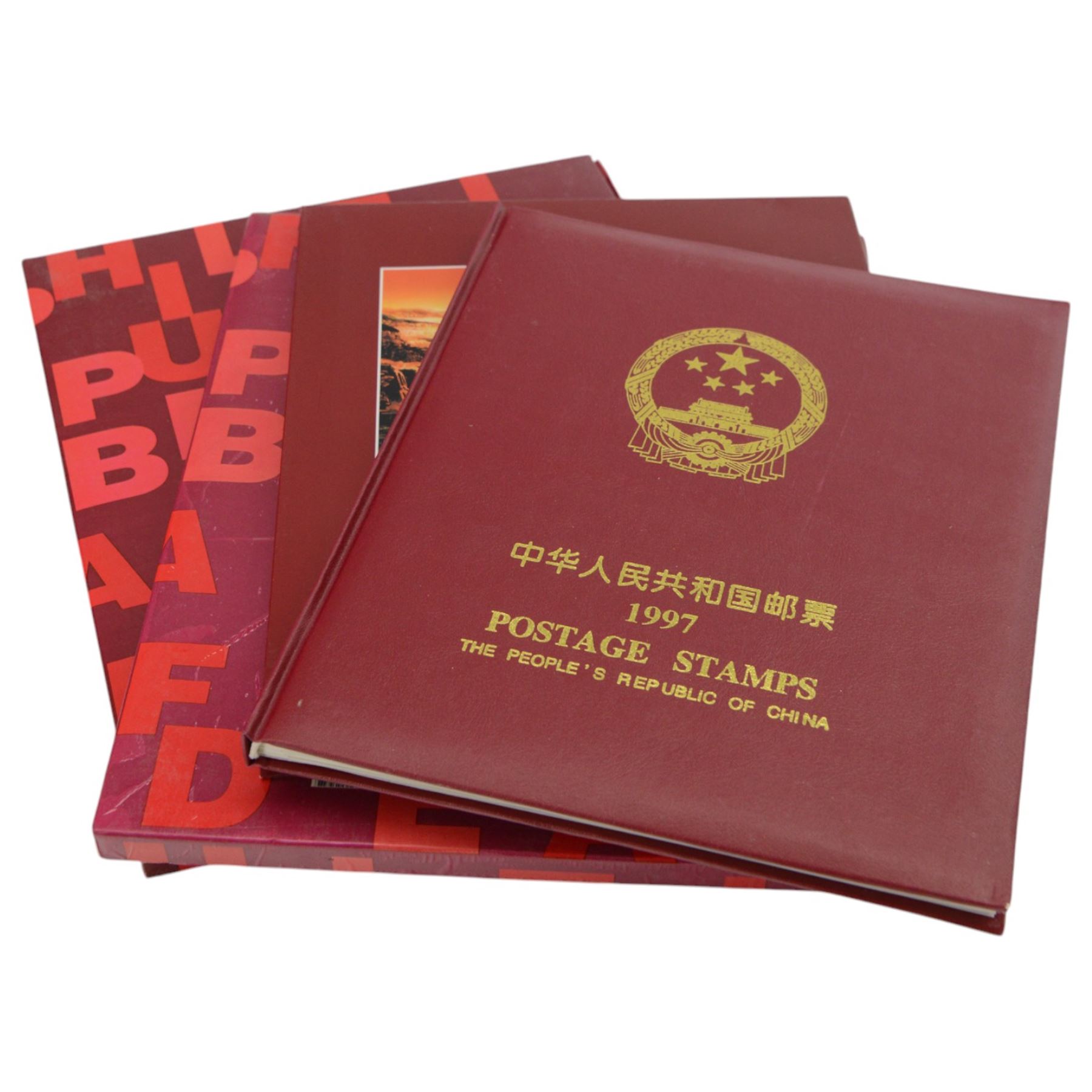 Stamps including Benham commemorative postmarked part sheets, various covers from the 'Royal Mail Millennium Collection', China modern commemorative stamps including 1997, 1998, 1999, 2000, 2001 and 2002, Queen Elizabeth II pre and post decimal issues etc, in various albums, folders and loose 