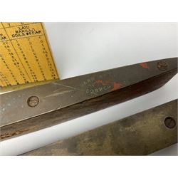 Framed picture of gentleman in military dress, 'killed in action in France' May 3rd 1915, two antique spirit levels, coins in a leather case and other collectables