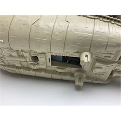 Star Wars - vintage vehicles comprising Rebel Armoured Snowspeeder and Tri-pod Laser Cannon; both boxed; Rebel Transport with 3 3/4