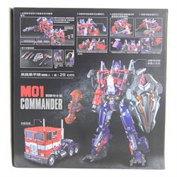 Wei Jiang Black Apple Transformers M01 Optimus Prime Commander, boxed 