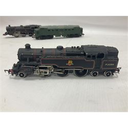 Hornby Dublo - five locomotives comprising Duchess Class ‘Princess of Montrose’ 4-6-2 no.46232 in BR green; Duchess Class ‘Duchess of Atholl’ 4-6-2 no.6231 in LMS crimson; Standard Class 4MT Stannier Tanks 2-6-4 nos.80054 and 80033 in BR black; Diesel Co-Co locomotive in BR green (no number); all loose (6) 