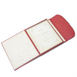  'Trust in God and A Summer Song of Praise' - Vellum bound volume containing fourteen page...