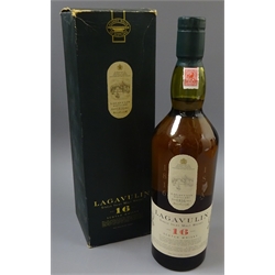 Lagavulin Single Islay Malt Whisky, aged 16 years, 70cl 43%vol,  for Classic Malts of Scotland, in carton, 1btl  