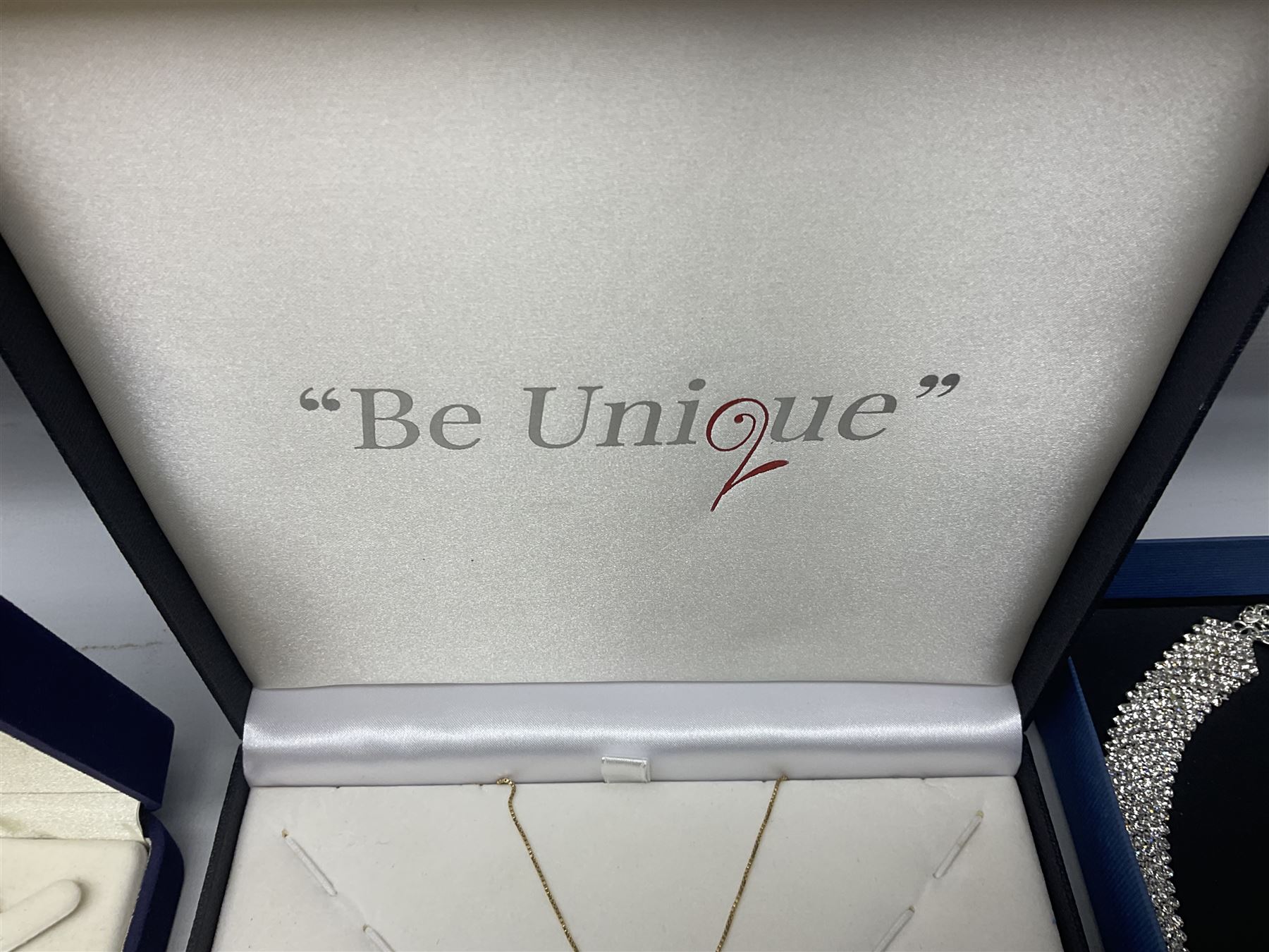 Silver-gilt drip design Lucy Q necklace, designed by Lucy Quartermaine, amber necklaces, silver-gilt stone set heart pendant, 10ct gold single stone set stud earrings, silver interchangeable pearl hoop earrings and a collection of costume jewellery and wristwatches 