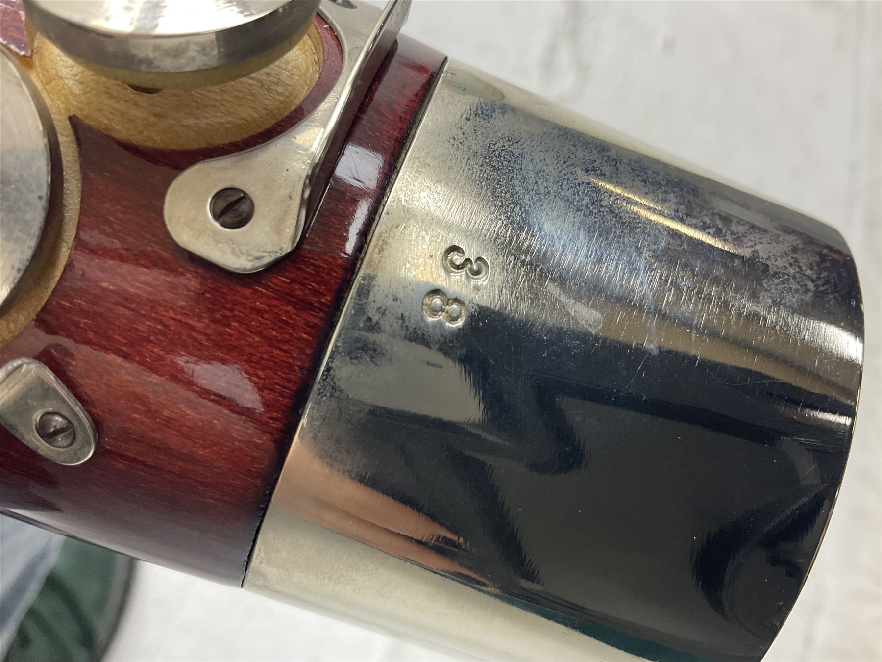 Lafleur bassoon imported by Boosey & Hawkes from Czechoslovakia, serial no.8 2600; in fitted hard carrying case with crooks and accessories