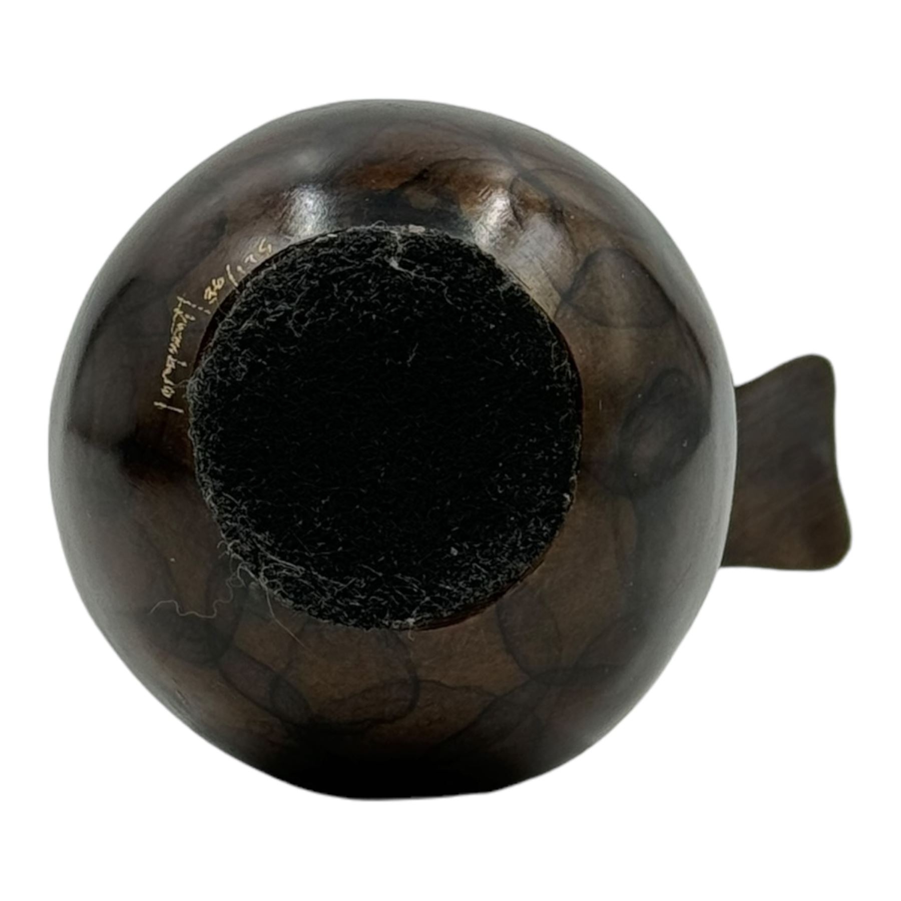 Carl Longworth (1979-); Wren on Ball, bronze sculpture, limited edition 36/175, signed to base H10cm