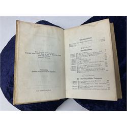 Hitler Adolf: Mein Kampf. 1938. Munich. German text. Quarter leather binding with gilt spine.