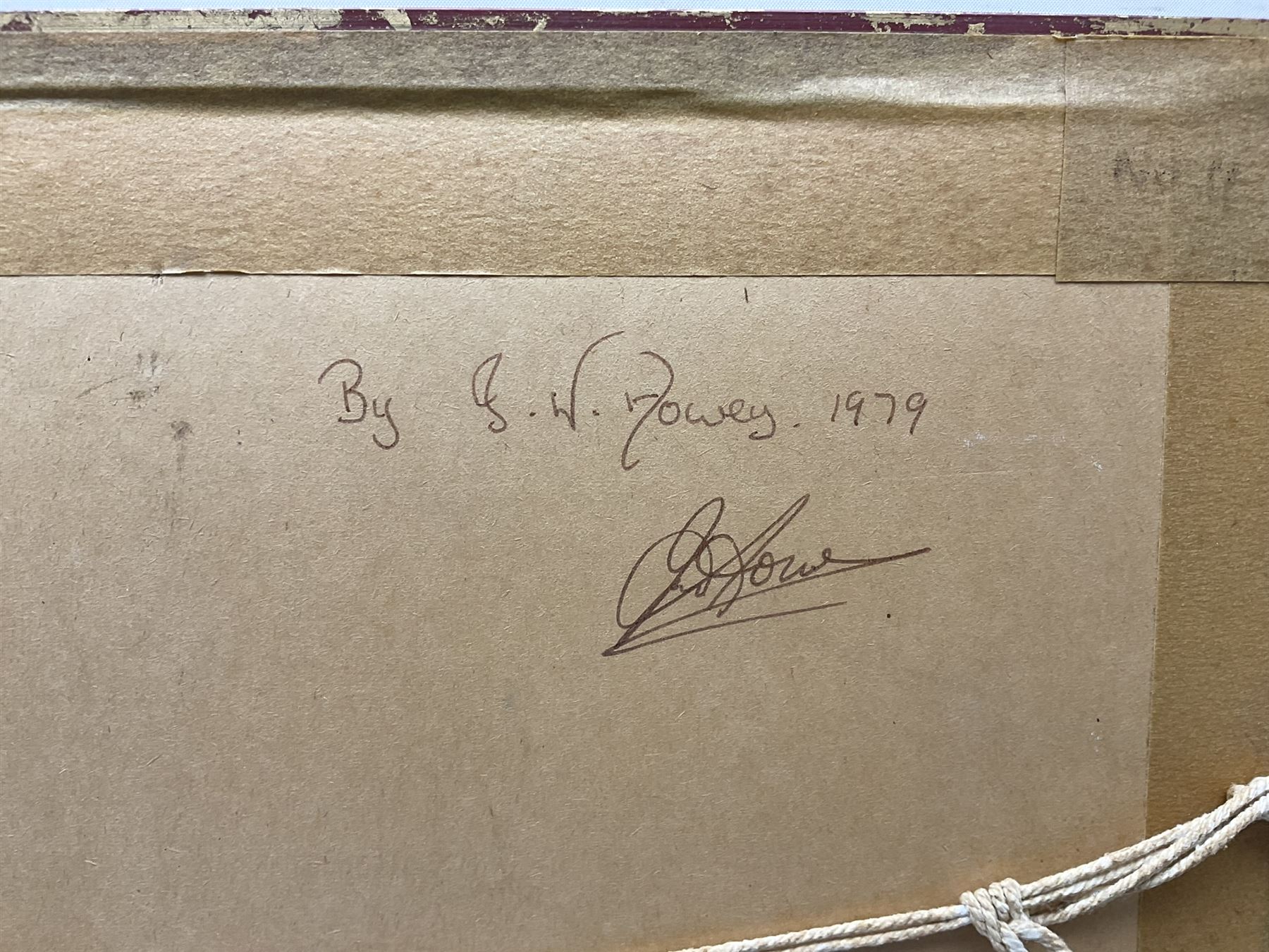John Whitmore Howey (British 1946-): Lake District Landscapes, pair watercolours signed, dated 1979 verso 22cm x 27cm (2) 
Notes: John is the son of fellow artist Robert Leslie Howey (1900-1981), and grandson of Staithes Group member John William Howey (1873-1938).