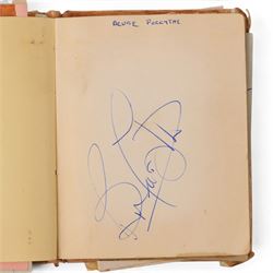 1960s autograph book, with signatures including John Lennon, Keith Richards, Bill Wyman, Dusty Springfield, Cilla Black, Helen Shapiro, etc