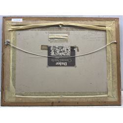 Colin Verity (British 1924-2011): 'Express Packet To Hamburg', the Great Central Railway Company steamer Immingham, oil on board signed, inscribed verso 34cm x 49cm 
Notes: Immingham, built by Swan Hunter of Wallsend and launched on 8th May 1906, was one of two 18 knot steamers commissioned by the GCR for the Grimsby-Rotterdam route, alongside Marylebone.
The ship's Parsons steam turbines were direct-drive units that proved uneconomic, and both vessels were soon rebuilt as single-screw steamships with the funnels of each reduced in number from two to one. She was requisitioned in 1915 by the Admiralty for Royal Navy use as a stores carrier and renamed HMS Immingham. She sank on 6th June 1915 after a collision with the boom defence vessel HMS Reindeer in the Mediterranean Sea, whereas Marylebone was maintained for another twenty years before being scrapped in 1938.