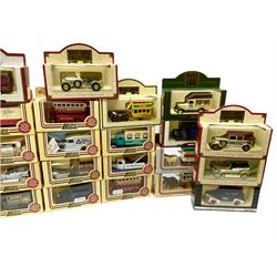 Thirty-seven modern die-cast promotional and advertising models by Lledo including Premier Collection etc; all boxed (37)