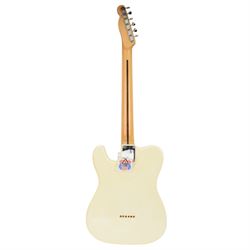2004 Fender Telecaster electric guitar, with cream body, made in Corona California USA, L97cm