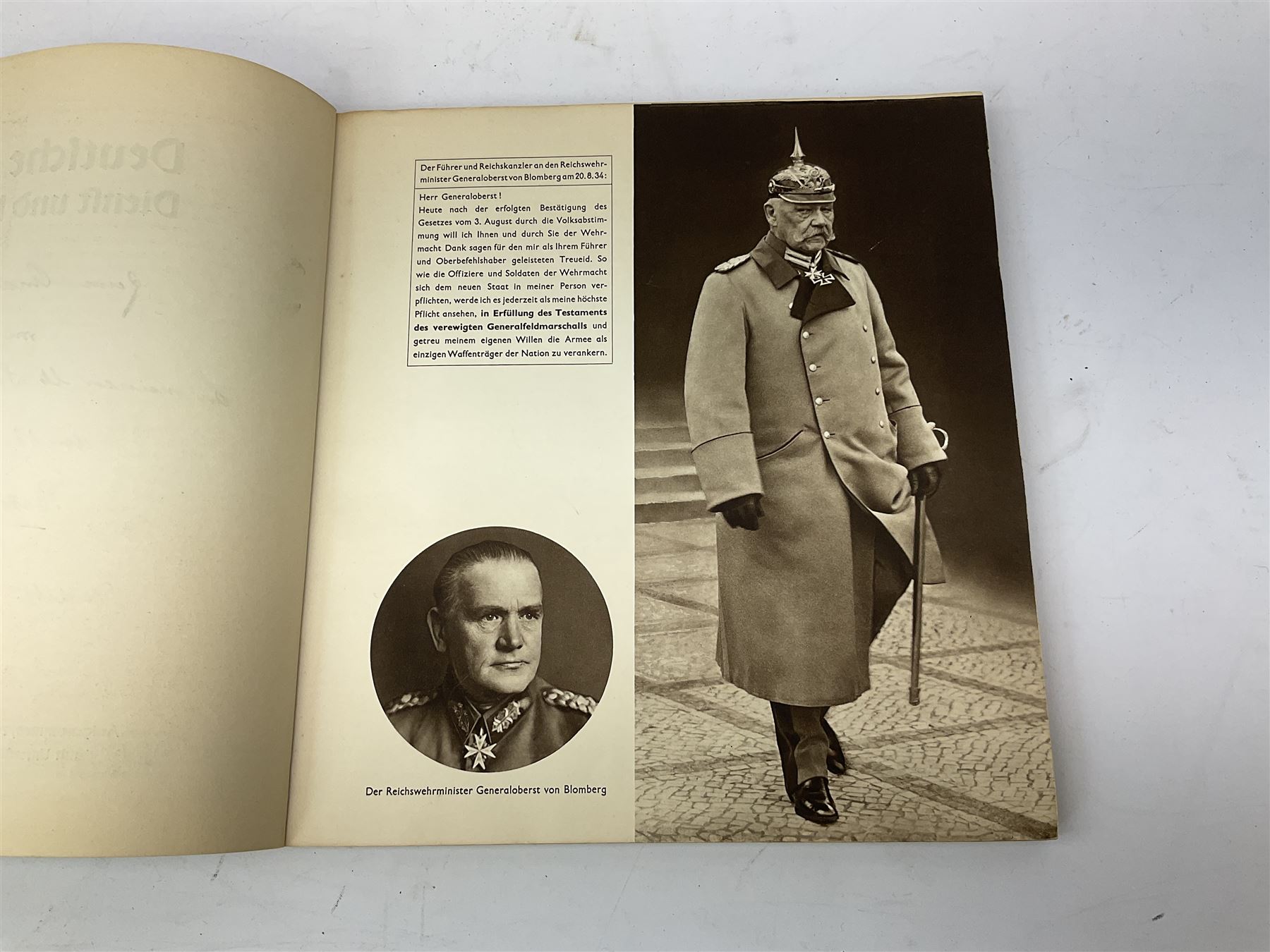 General De Fonclare: L'Armee Francaise A Travers Les Ages - L'Infanterie. Paris 1930. Hand coloured plates. Original card binding loose in later folder; Chaperon Eugene: Le Soldat Francais. Paris Ndc1895; and Deutsche Reichsmarine Dienst Und Leben Der Matrosen cigarette card album c1936 (3)