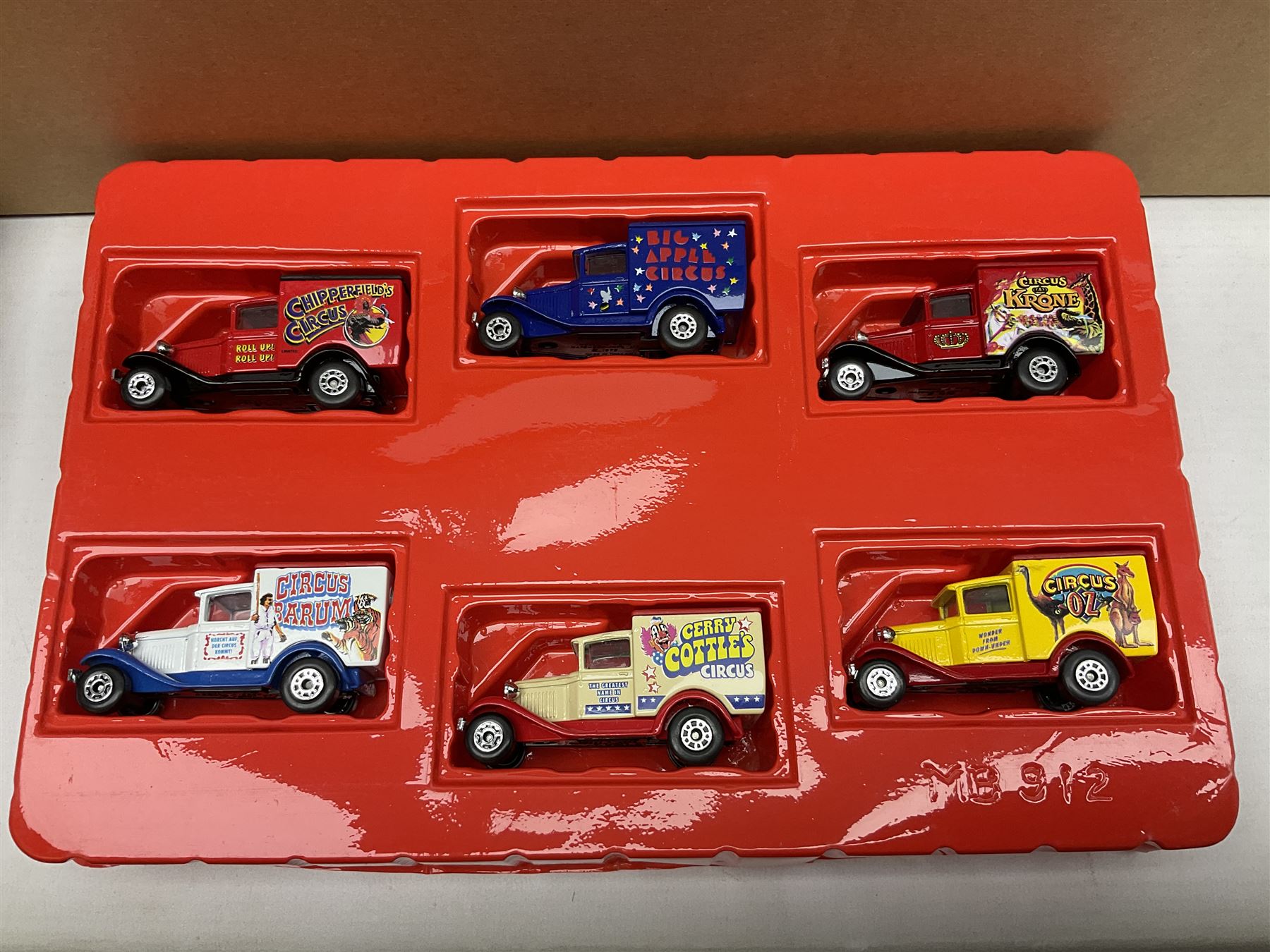 Collection of die-cast models including thirty-three K H Norton vehicles, Action City Fast Wheels, Gilbow Railway Collection, Matchbox Presents 'The Circus Comes to Town', loose models etc in two boxes
