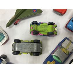 Sutcliffe ‘Sea Wolf’ clockwork atomic submarine, boxed; Mamod SP2 Steam Engine, lacking chimney; with quantity of playworn die-cast vehicles to include Corgi, Matchbox etc