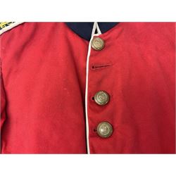Royal Military College Sandhurst parade uniform with peaked cap and two-piece mess dress, all bearing historic manuscript labels for J.E.A. Baldwin, possibly Air Marshal Sir John Eustace Arthur Baldwin (1892-1975) who served in the British Army 1910-18 & 1944-58 and in the RAF 1918-44.