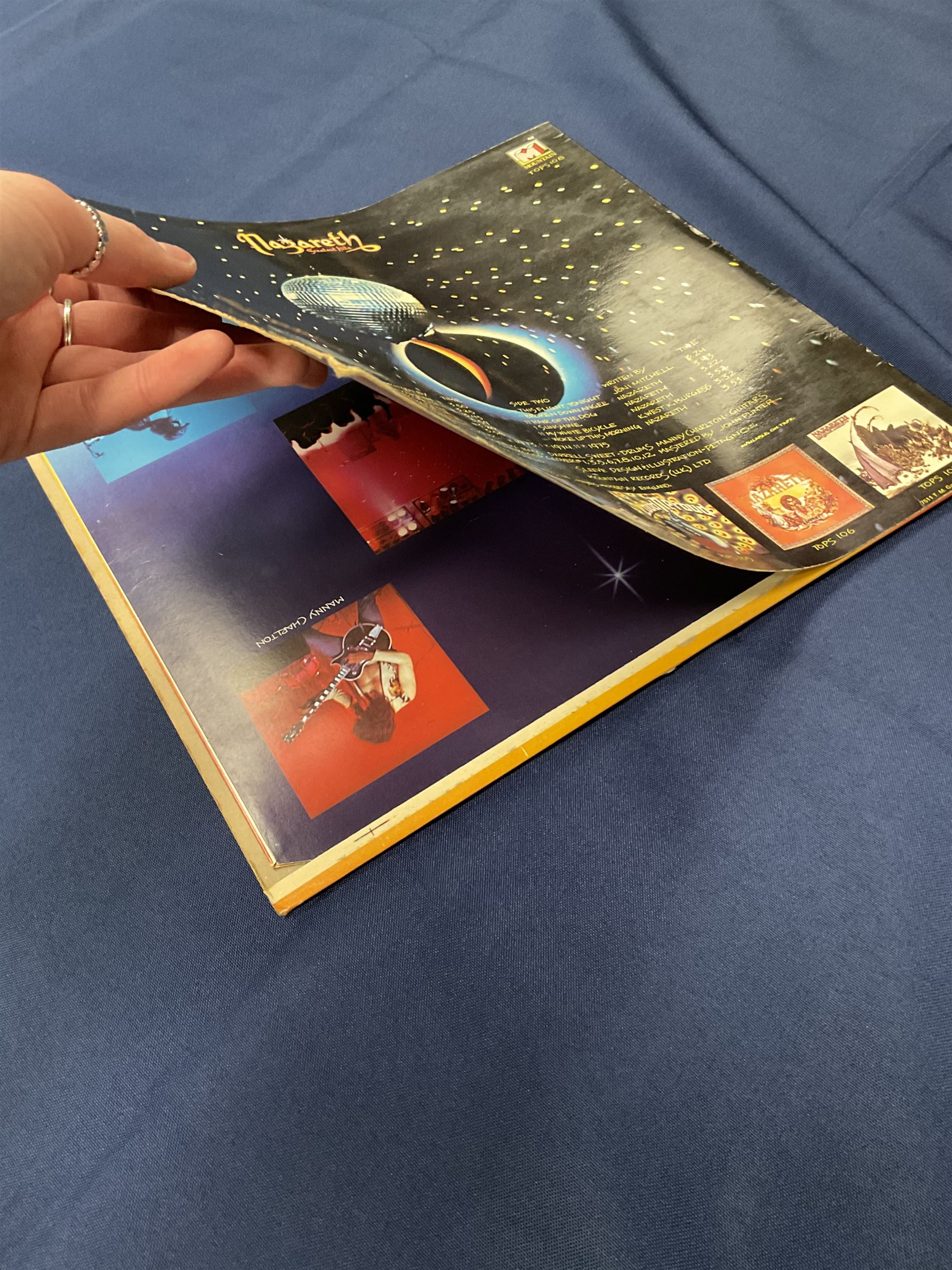 Nazareth vinyl LPs including 'Exercises', 'Raz Ama Naz', 'Loud 'N' Proud' etc (6)