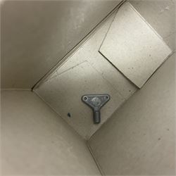 Twenty six tinplate models to include Ferris Wheel and Performing Circus Elephant, marked JW, further similar examples such as Duck on a Bike, Clown on Roller, Carousel; Popeye Tin Speedboat; Looney Tunes Wind Up Cars and Express Train; various international examples, MS107 Jumping Bambi, Pop Pop Boat, jumping frogs, pecking chickens etc; both boxed and loose