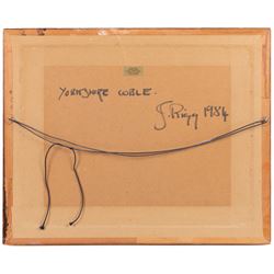 Jack Rigg (British 1927-2023): 'Yorkshire Cobble', oil on canvas board signed, titled and dated 1984 verso, 34cm x 44cm 