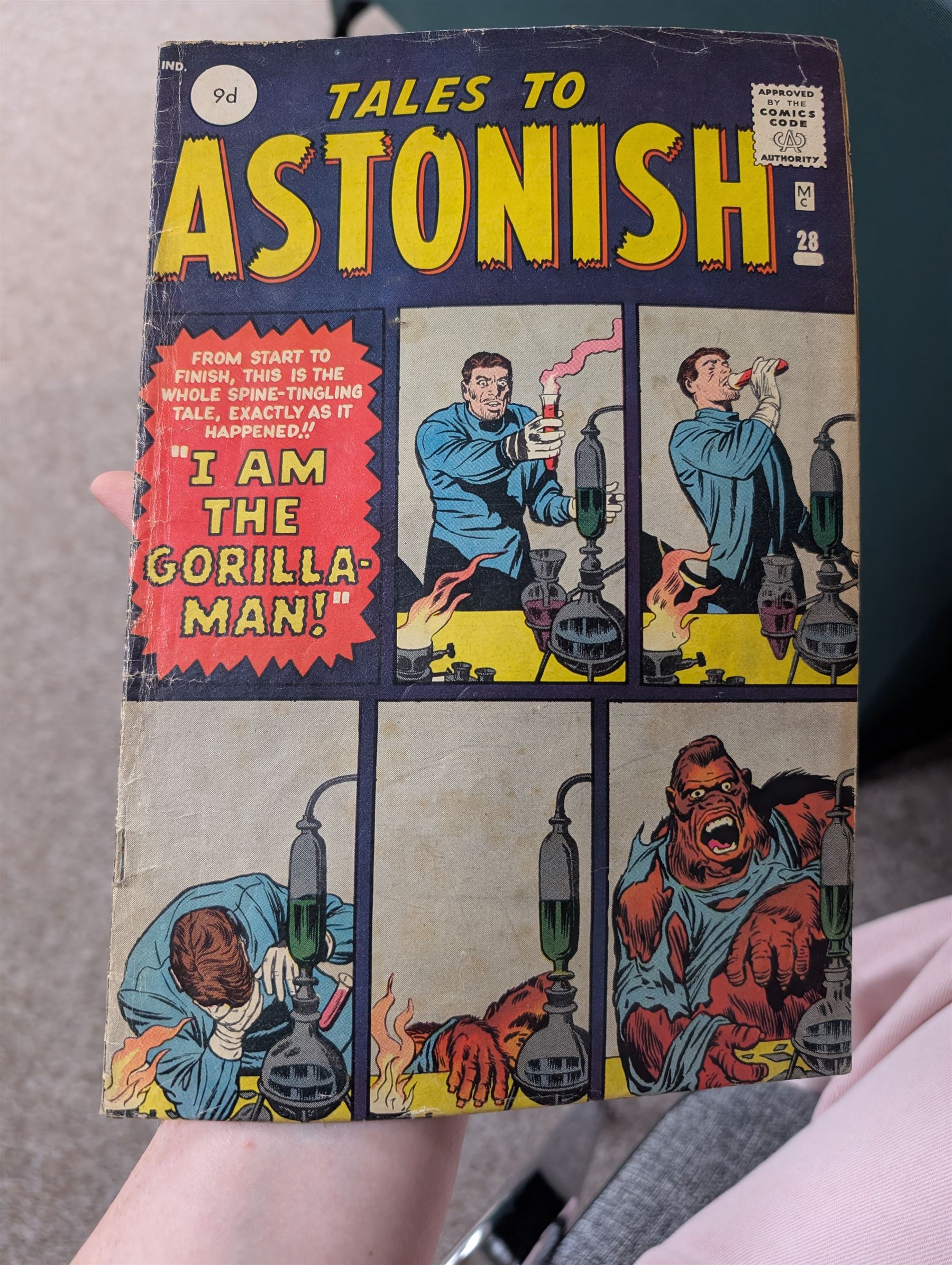 Twelve Marvel Silver Age 'Tales to Astonish' comic books, spanning years 1962-1964, comprising issues #28, #36, #37, #38, #42, #45 x 2, #47, #48 x 2, #49 and #51