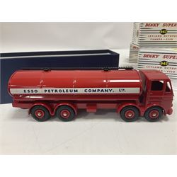 Dinky (Atlas Editions) - nine Leyland Octopus Tanker Esso No.943; all mint and boxed, some with factory packaging (9)