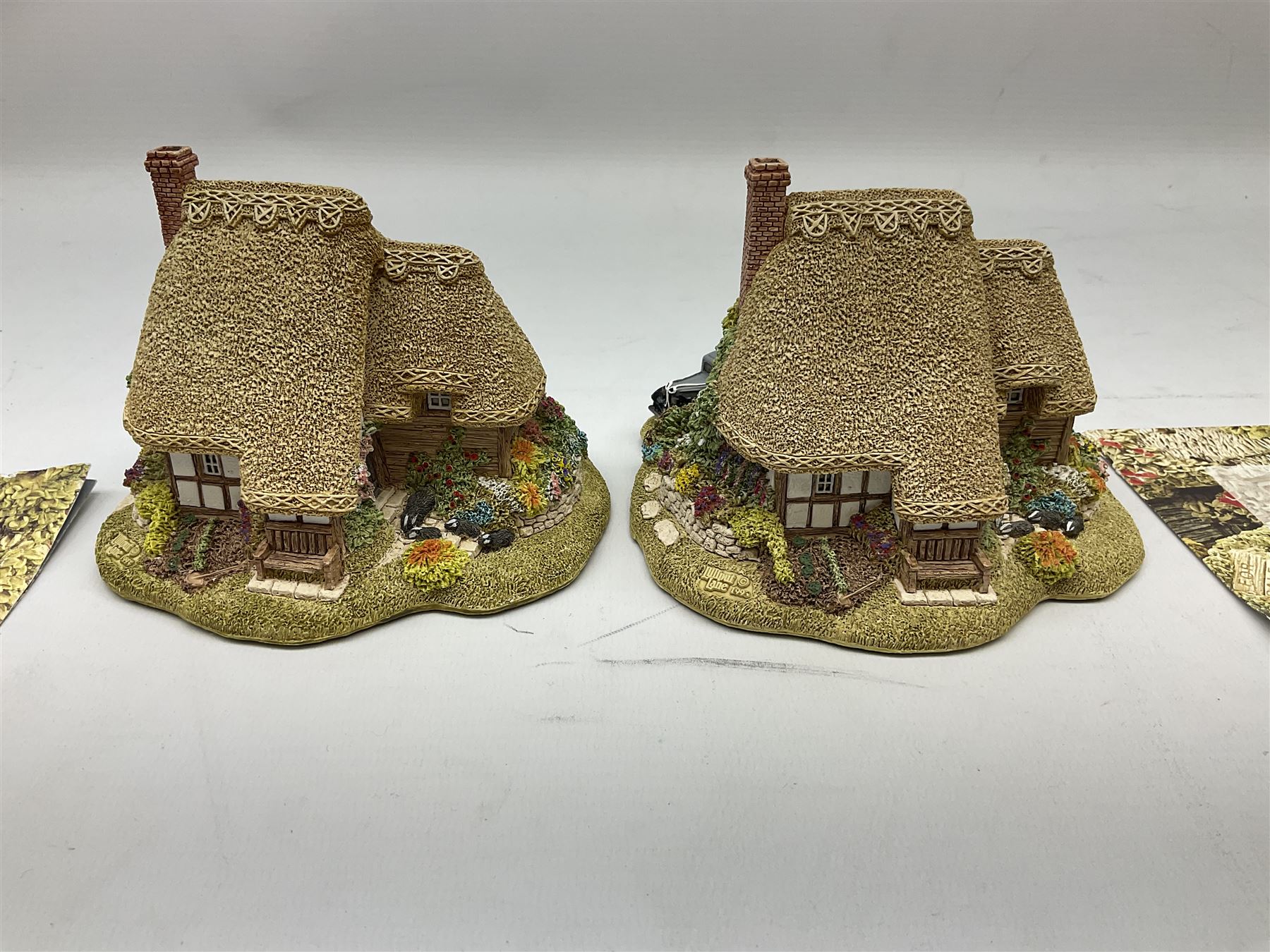 Thirteen limited edition Lilliput Lane cottages, to include Heaven Lea Cottage, Honeybees & Summer Breeze and Swaledale Teas, all boxed, one without deeds