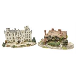 Two limited edition Lilliput Lane cottages, comprising Oakwood Smithy and Blair Athol, both boxed with deeds
