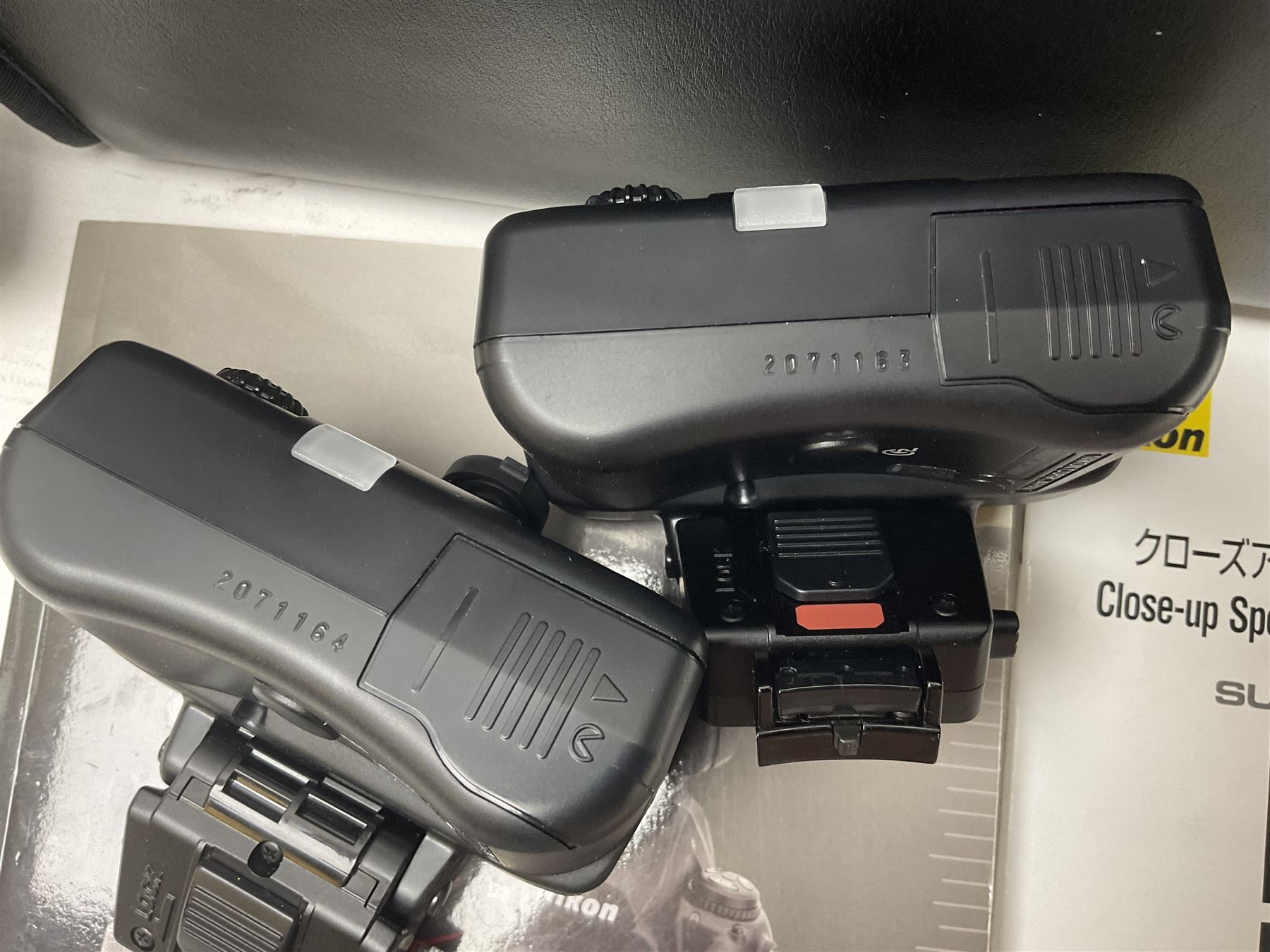 Nikon Creative Lighting System Speedlight kit, with manual and hard case 