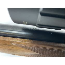 SECTION 1 FIREARMS CERTIFICATE REQUIRED - LEFT HANDED J.G. Anschutz .22 long round bolt action rifle, the 36cm (14