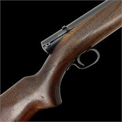 Winchester Model 74 .22 Short semi-automatic single shot rifle, the 61cm(24