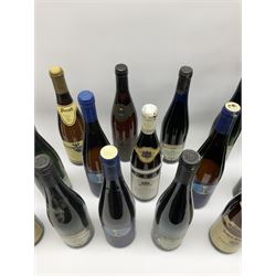 Mixed alcohol including Pieroth Blue 1988 Qualitatswein Nahe 750ml, 10%Vol, Ferdinand Pierroth 1986 Qualitatswein Nahe 70cls etc, various contents and proofs, 25 bottles