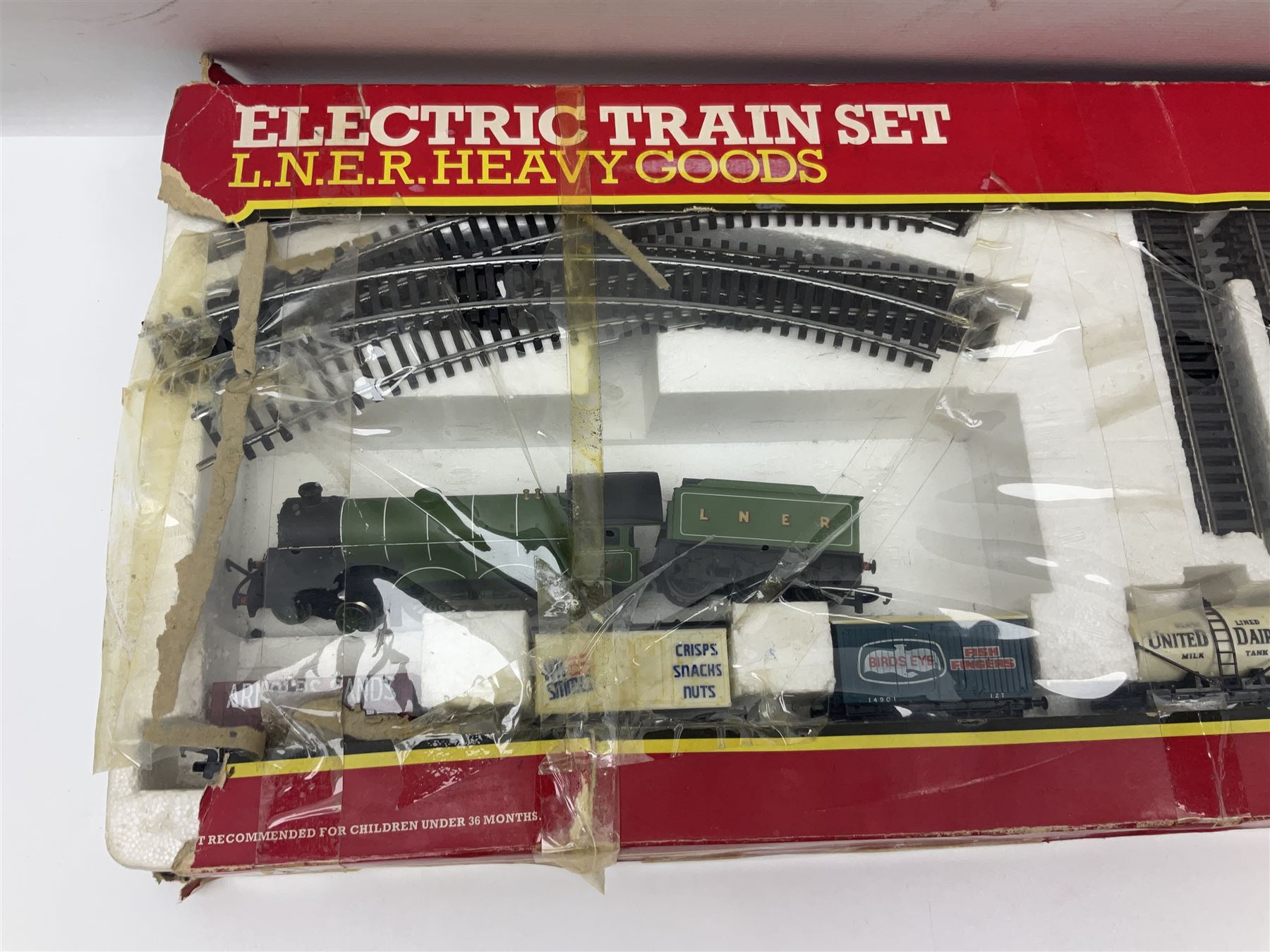 Hornby '00' gauge - LNER Heavy Goods Electric train Set with Class B12 4-6-0 locomotive No.8509, tender, seven wagons and accessories; boxed; Class 52 'Western' Diesel Hydraulic C-C locomotive 'Western Courier' No.D1062; Class 3F 'Jinty' 0-6-0 tank locomotive No.47606; and six goods wagons; two power controllers and oddments of track; all unboxed; together with Hornby Dublo TPO Mail Van Set with separate Line Side Apparatus and Junction Signals; all boxed