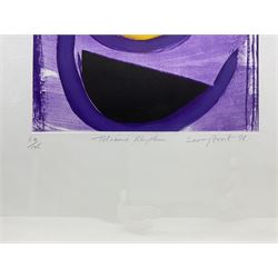 Sir Terry Frost RA (British 1915-2003): 'Tolcarne Rhythm' (Kemp 184), etching with aquatint in colours signed titled dated '98 and numbered 64/175 in pencil 39.5cm x 27.5cm with full margins 64cm x 48cm