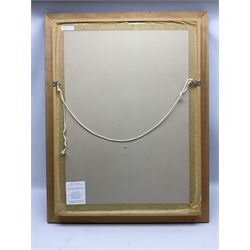 Cork carving of a religious cross depicting intricate scenes of various religious figures and motifs amongst trees and foliage, with central circular panel of Jesus Christ, in glazed frame, H95cm