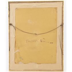 Attrib. Vladimir Tatlin (Russian 1885-1953): Still Life Vase of Flowers, oil on card signed 48cm x 35cm  