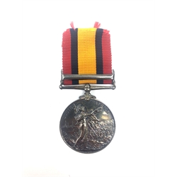  Queen's South Africa medal to 107694 P-O F.Porch H.M.S. Terrible, with Transvaal clasp and ribbon  